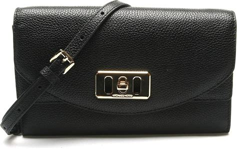 michael kors karson leather mini phone wallet clutch crossbody bag|Michael Kors Small Karson Clutch/Crossbody Bag .